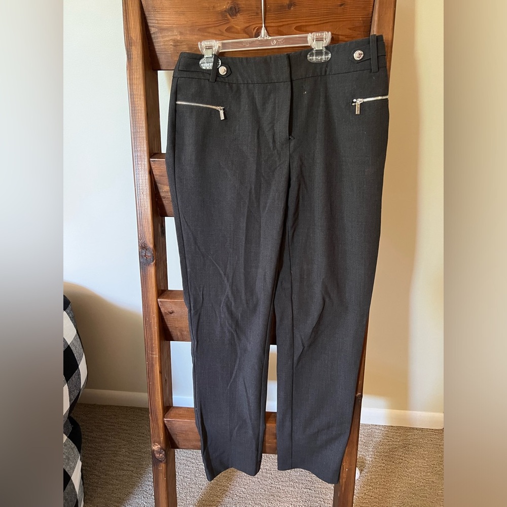 Calvin Klein Charcoal Cropped Pant